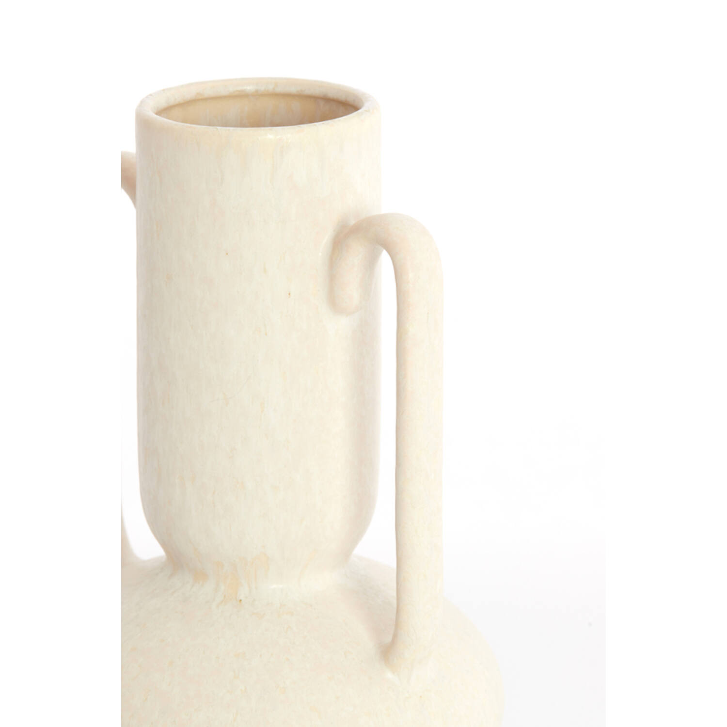 Vase deco Ø11x21 cm OTARU ceramics cream