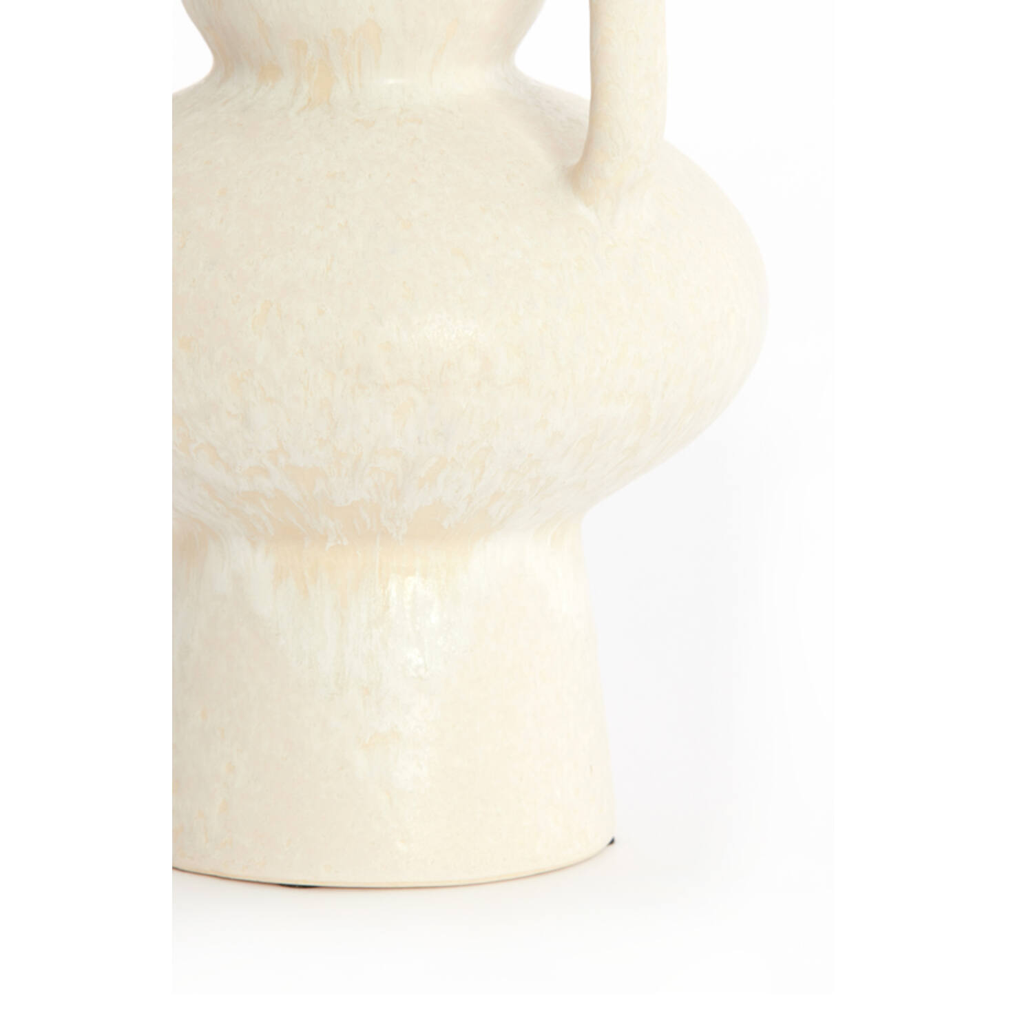 Vase deco Ø11x21 cm OTARU ceramics cream