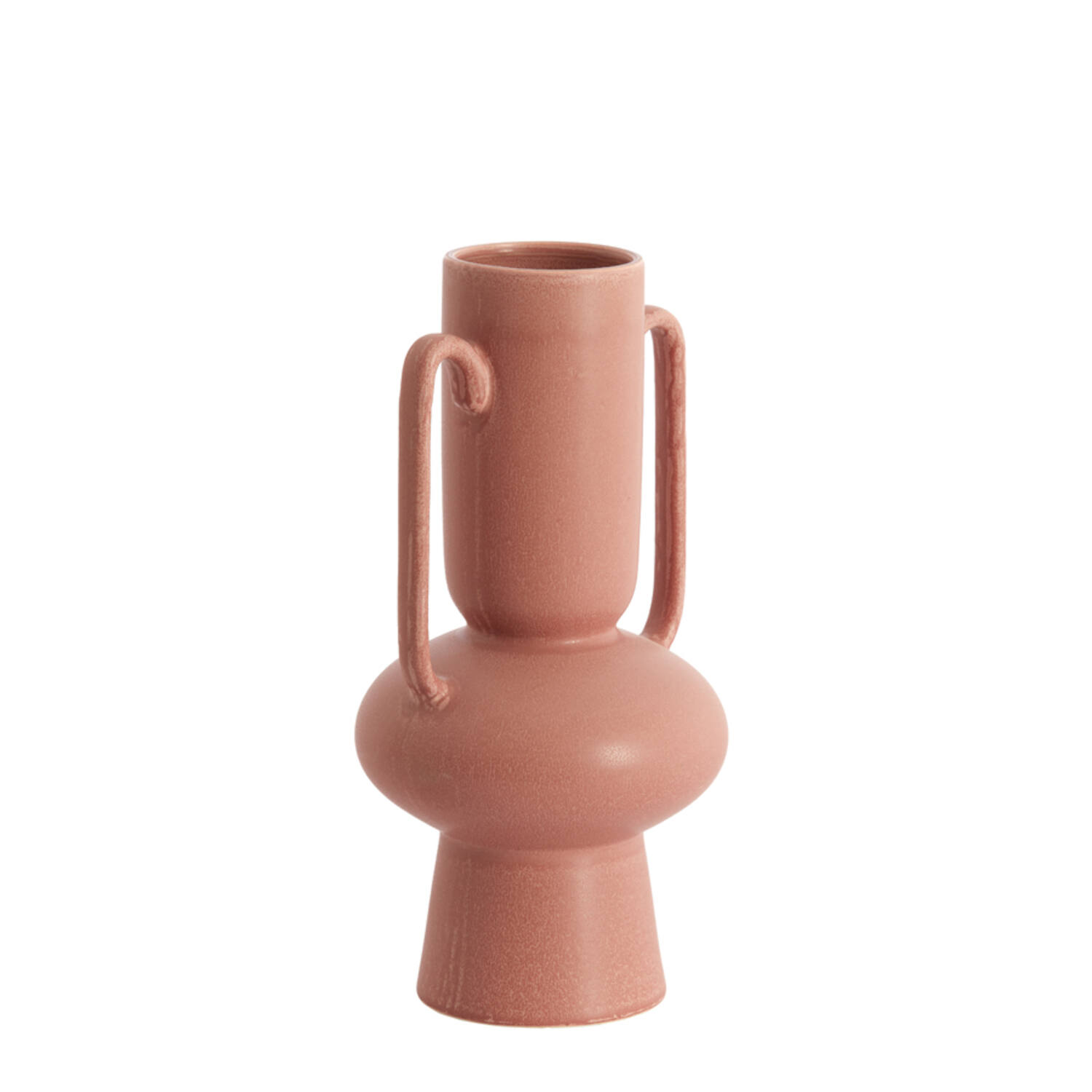 Vase deco Ø20x40 cm OTARU ceramics coral-red