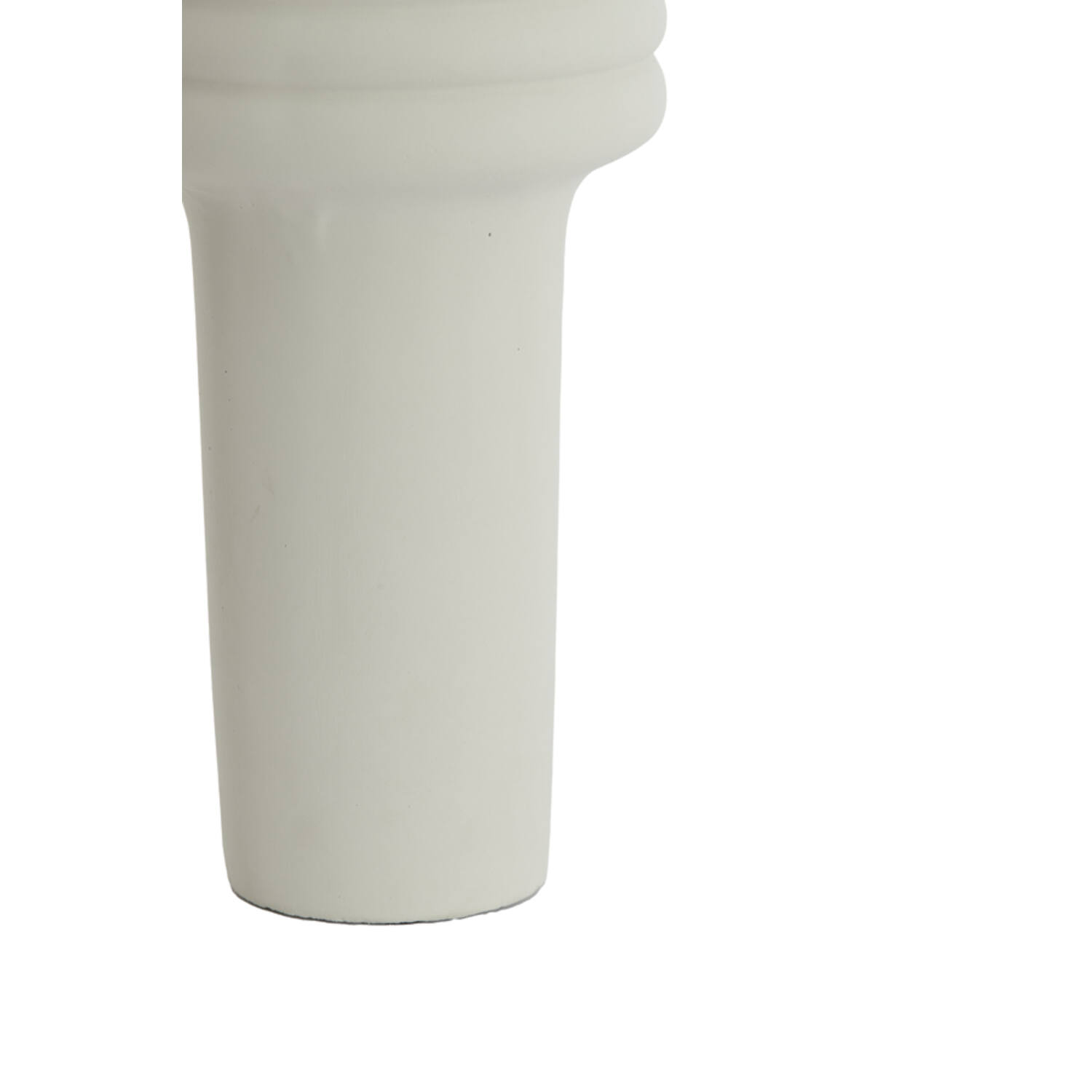 Vase deco Ø17,5x40 cm SYLVA ceramics cream