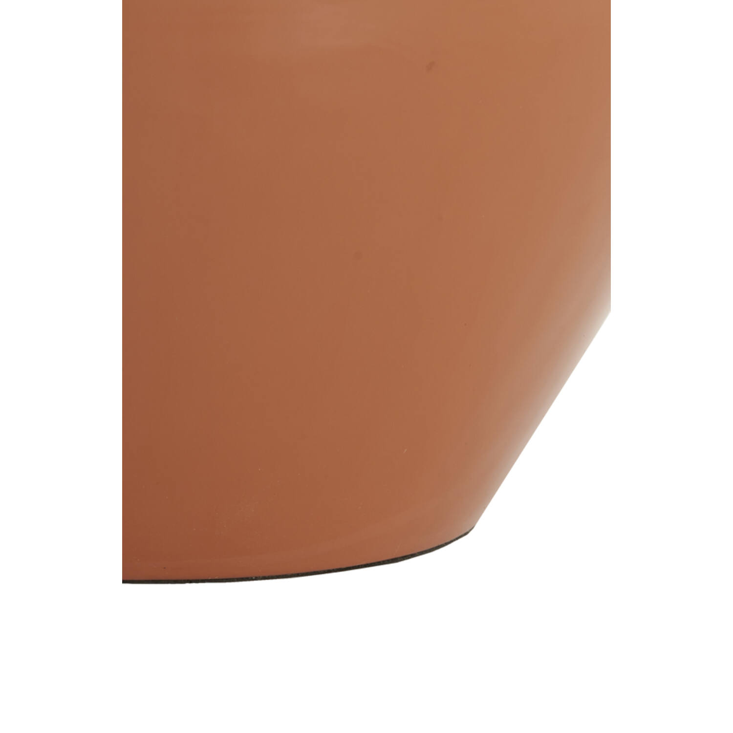 Vase deco Ø44x69 cm NANA shiny dark orange