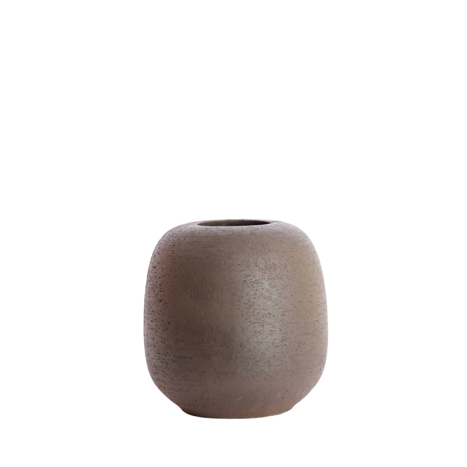 Vaas deco Ø40x42 cm ASTREA donker bruin