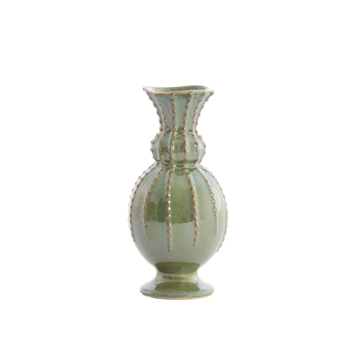 Vase Ø8,5x17 cm SORREL ceramics olive green