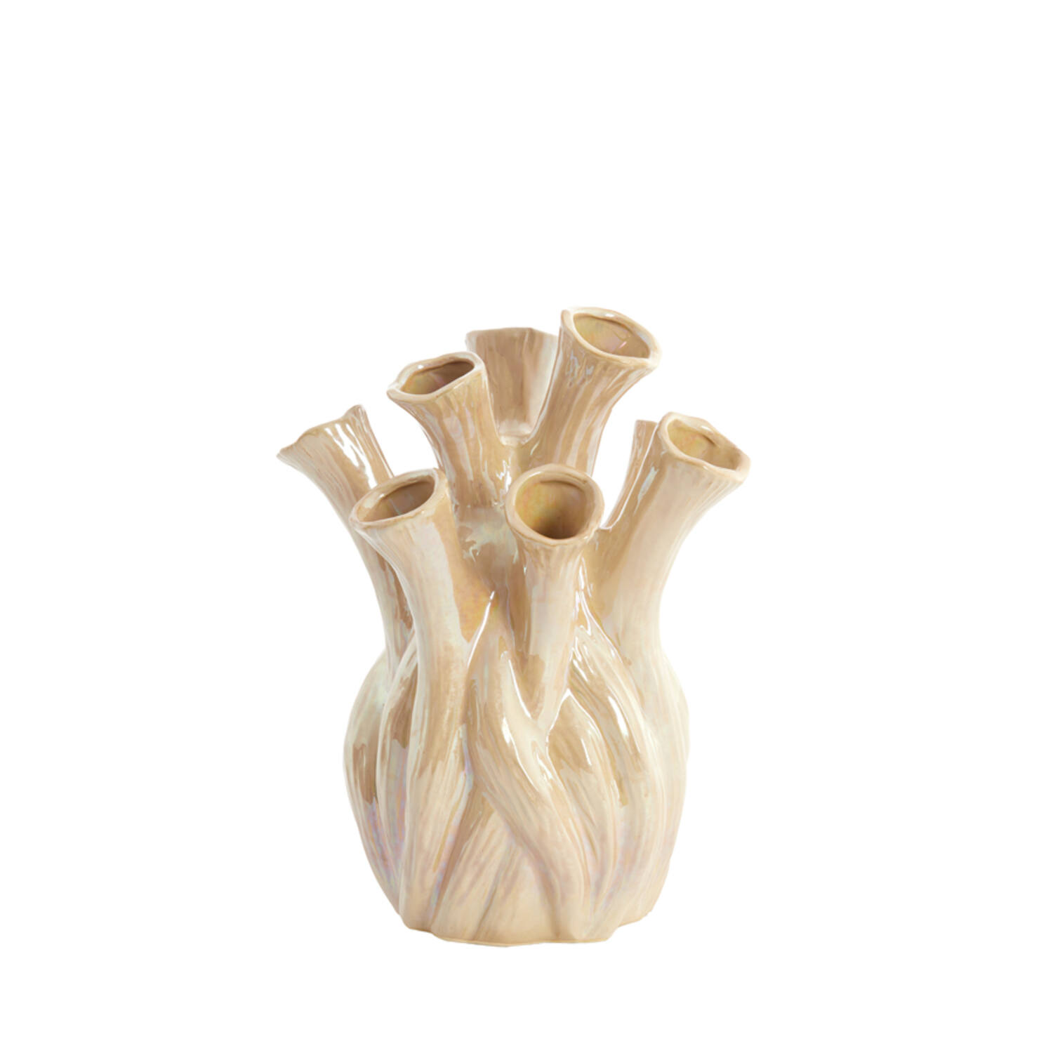 Vase Ø20x24,5 cm LYSET ceramics sand