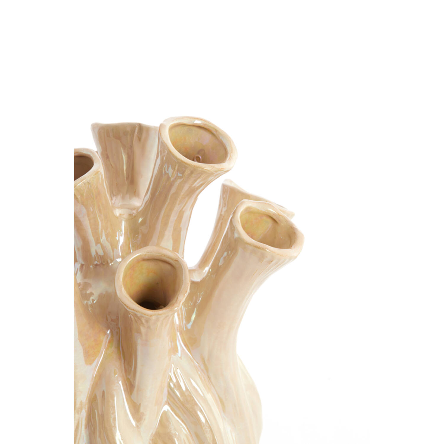 Vase Ø20x24,5 cm LYSET ceramics sand