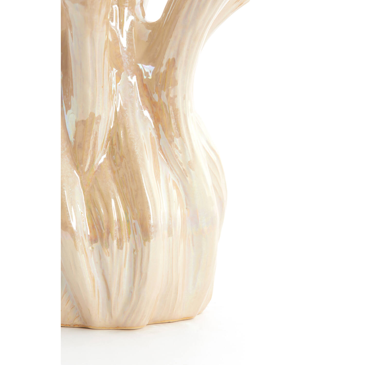 Vase Ø28,5x34,5 cm LYSET ceramics sand
