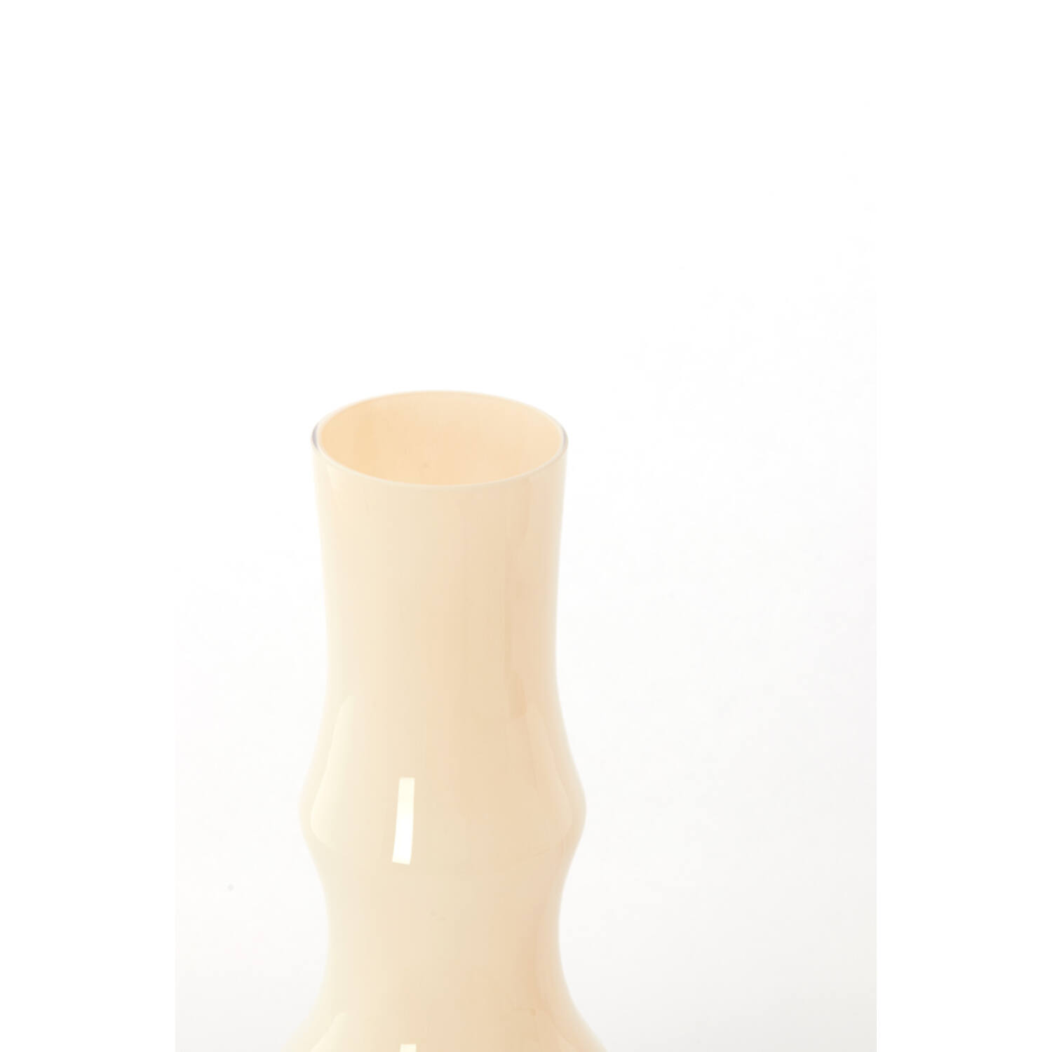 Vaas Ø15x40 cm FIORENZA glas crème