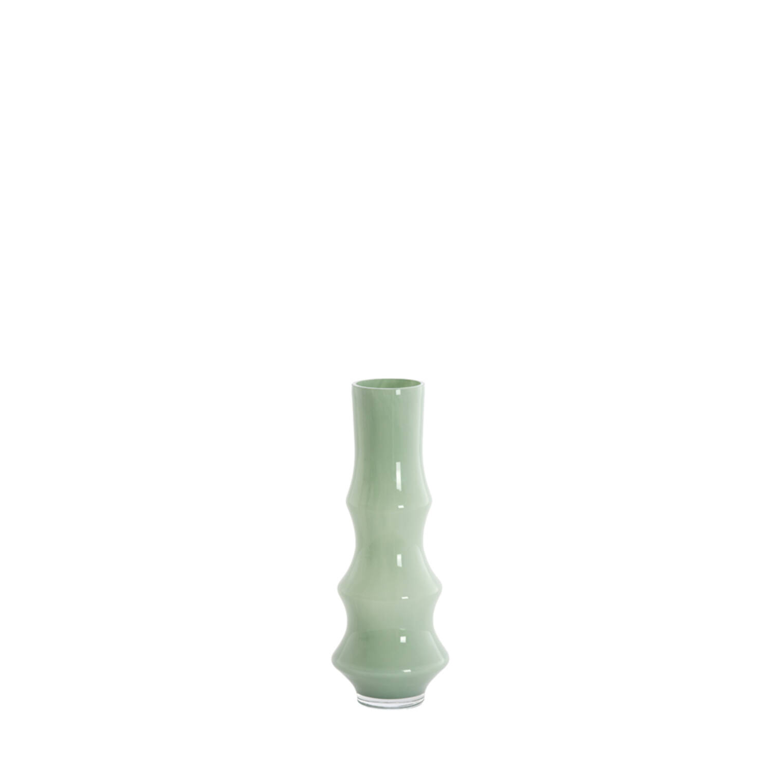 Vase Ø15x40 cm FIORENZA glass mint