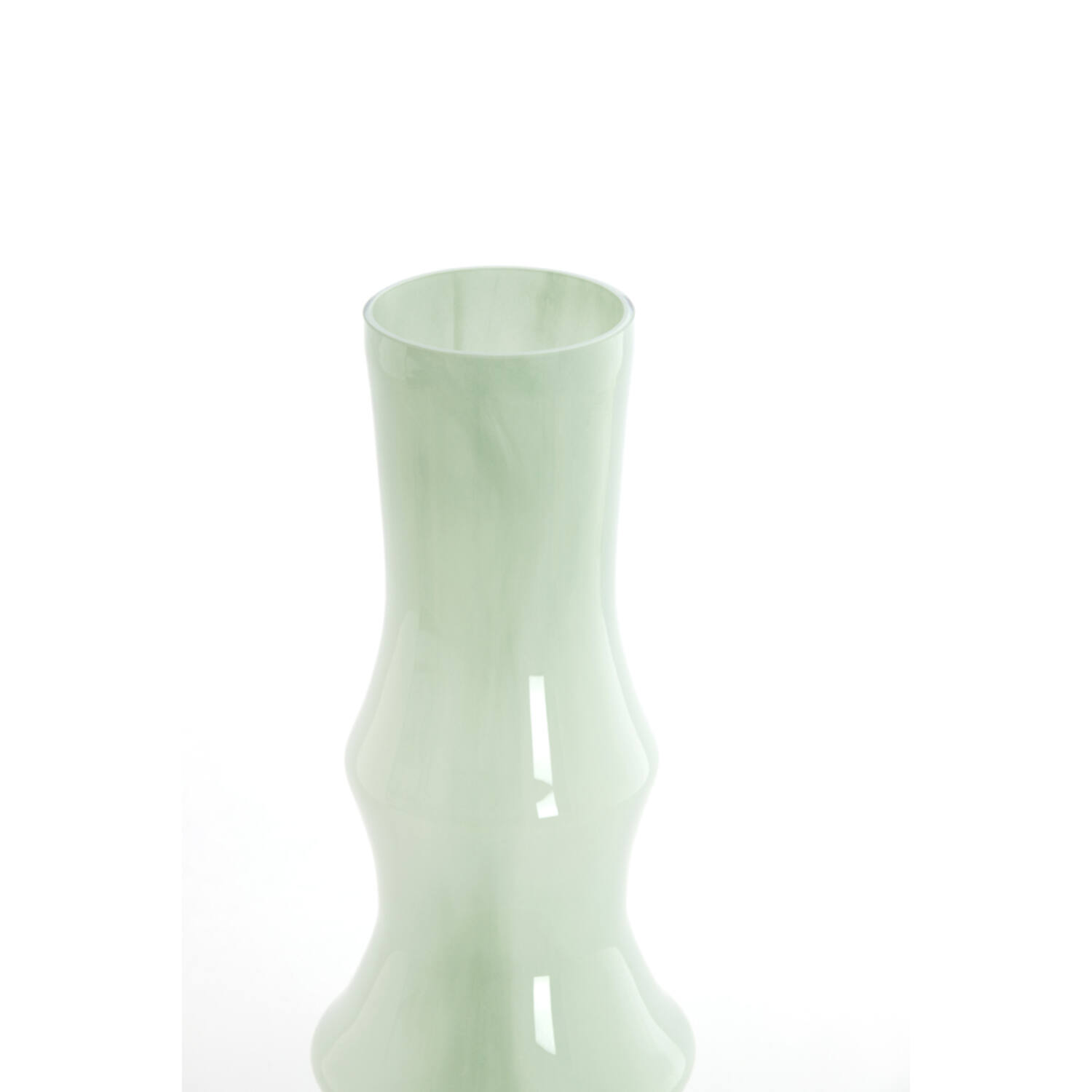 Vaas Ø19x50 cm FIORENZA glas mint