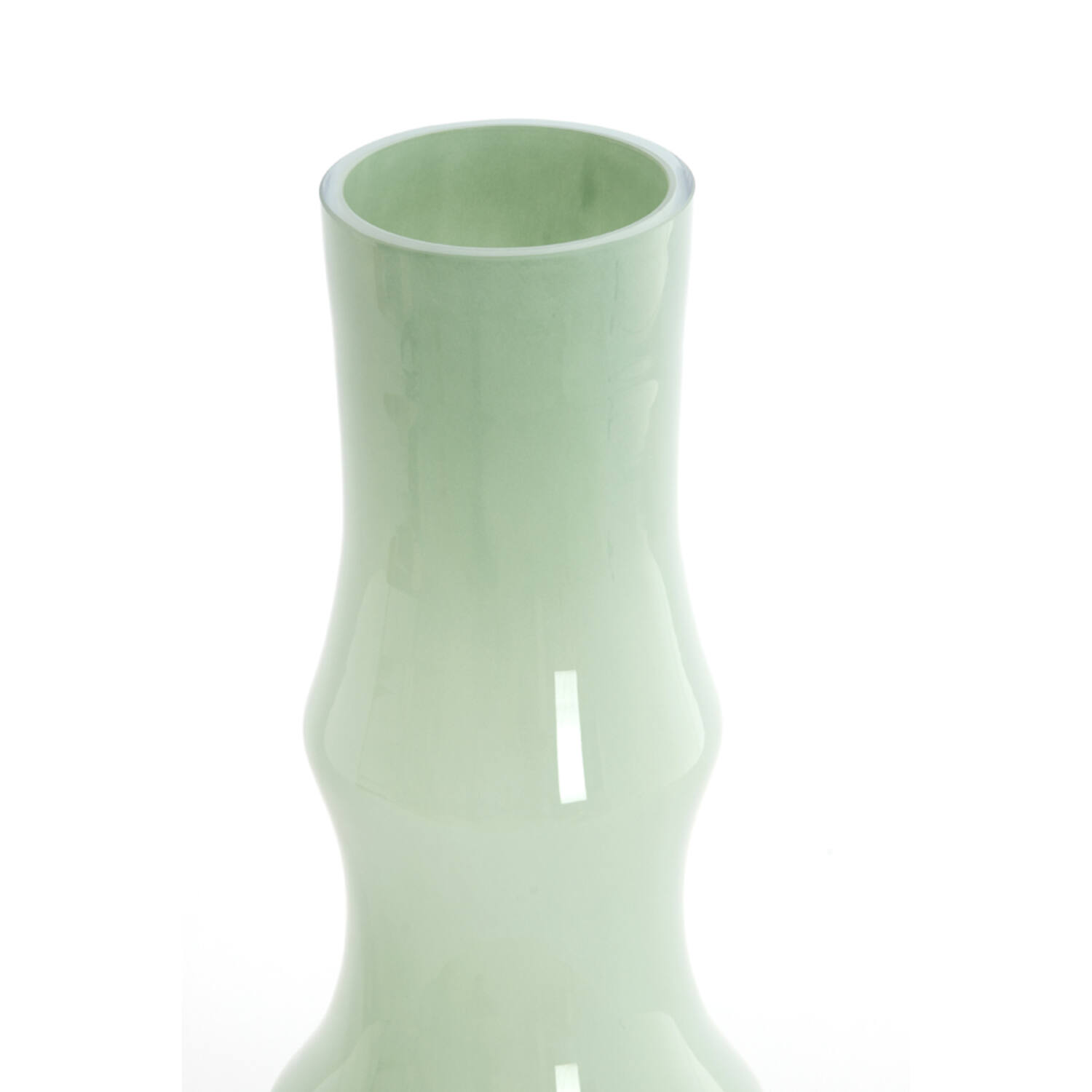 Vase Ø23,5x70 cm FIORENZA glass mint
