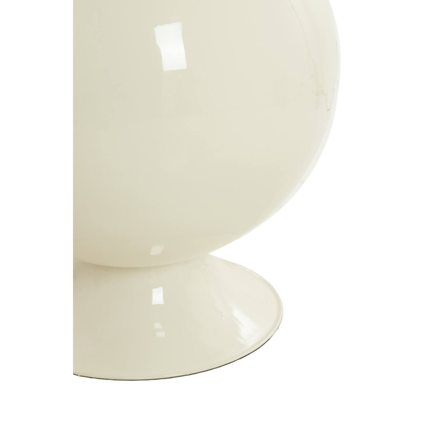 Vase deco Ø68x100 cm BOLULLA shiny cream