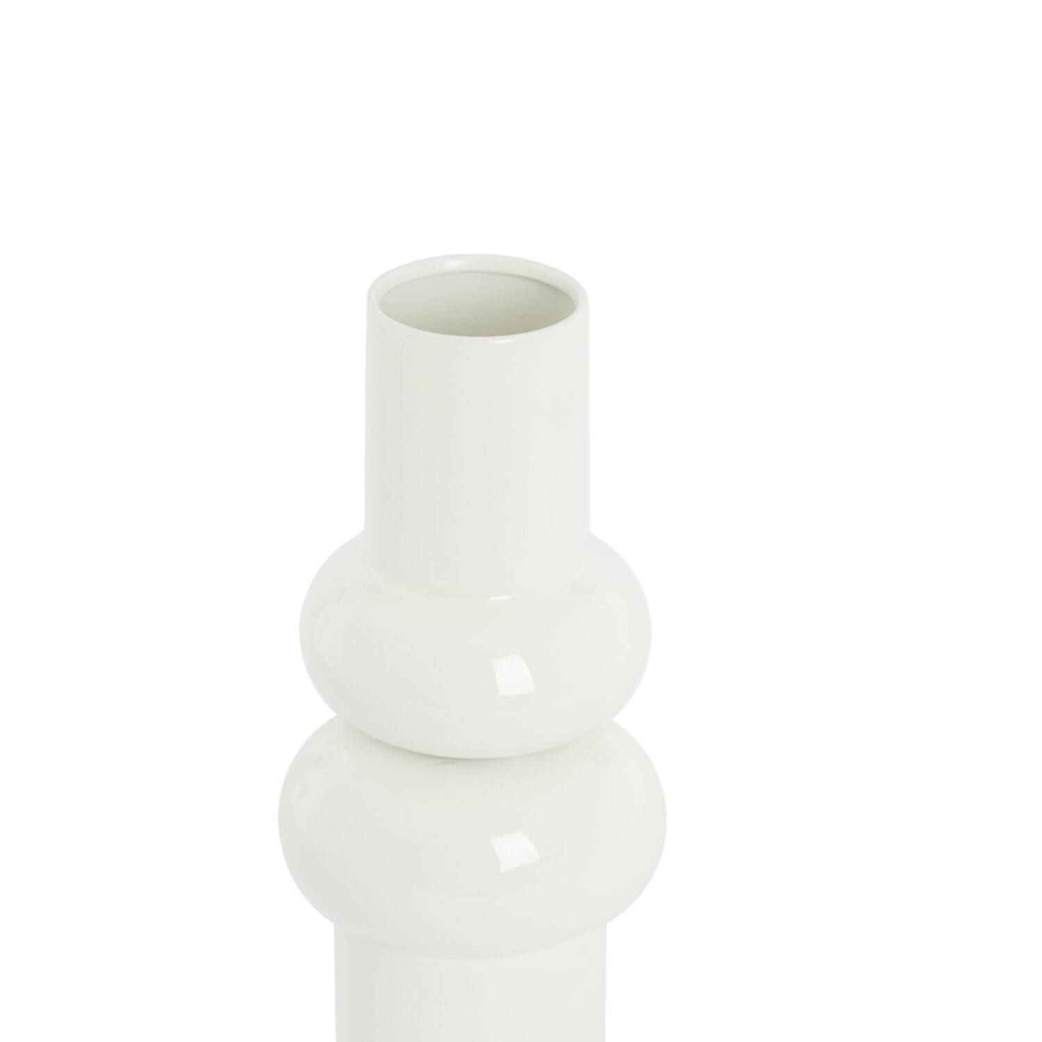 Vase deco Ø15x36 cm IRISSA cream