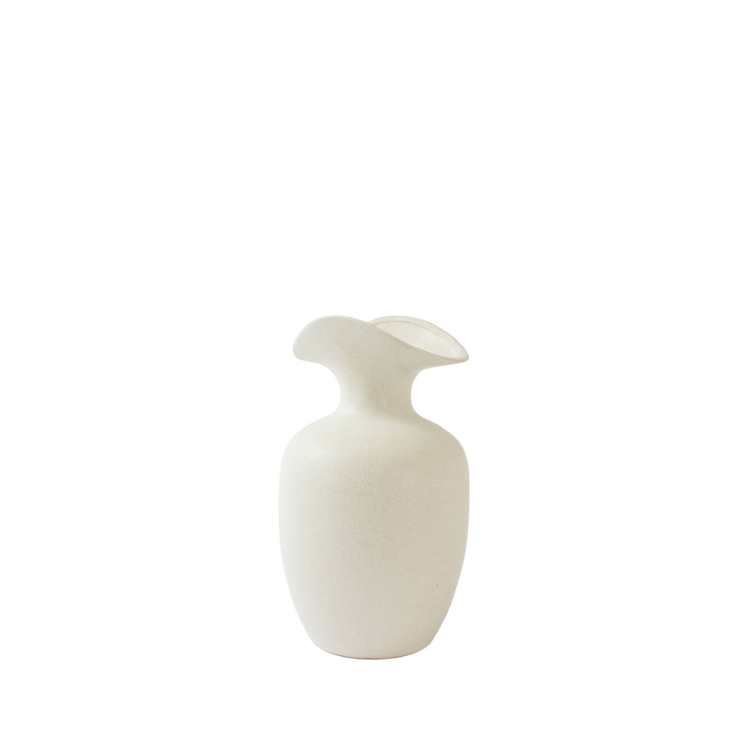Vase deco Ø19,5x33 cm MARILLO ceramics cream