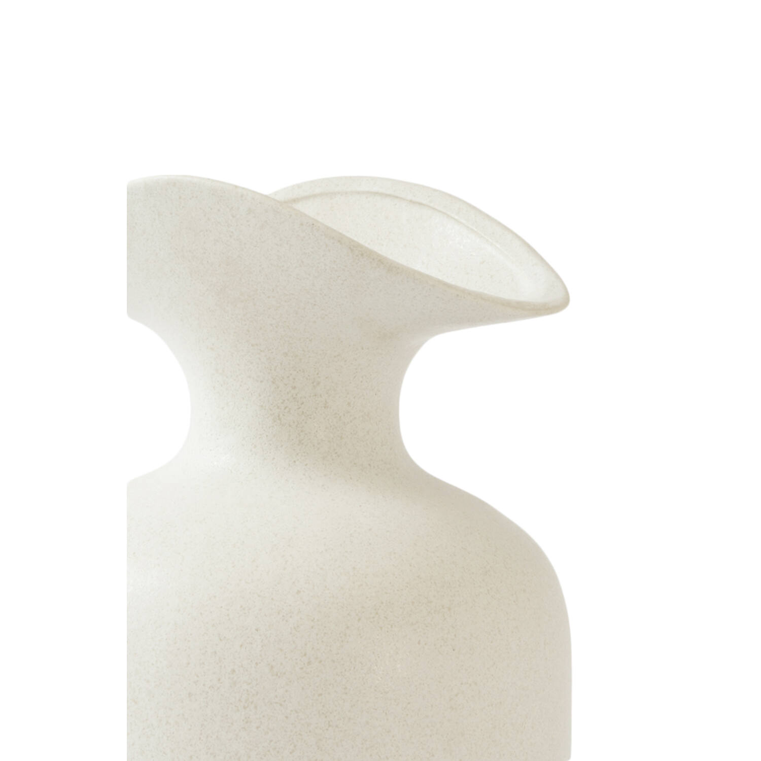 Vase deco Ø19,5x33 cm MARILLO ceramics cream