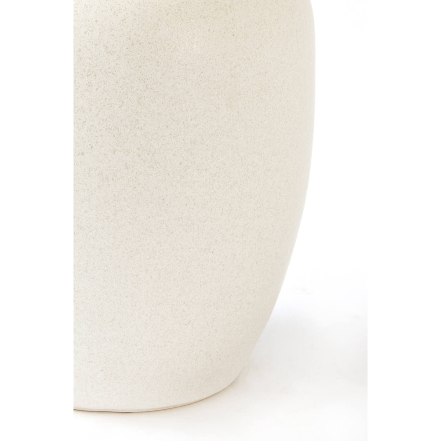 Vase deco Ø19,5x33 cm MARILLO ceramics cream