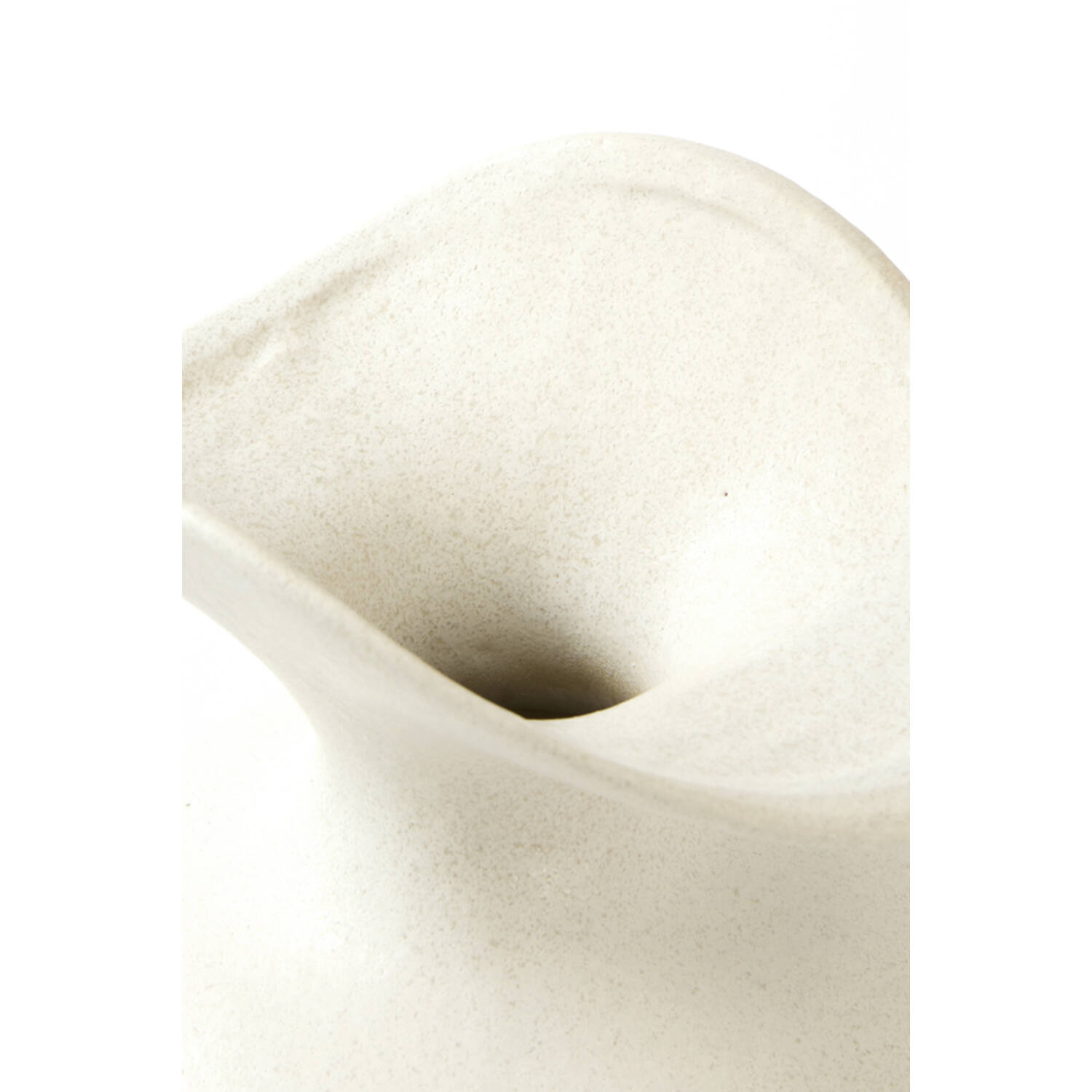 Vase deco Ø19,5x33 cm MARILLO ceramics cream