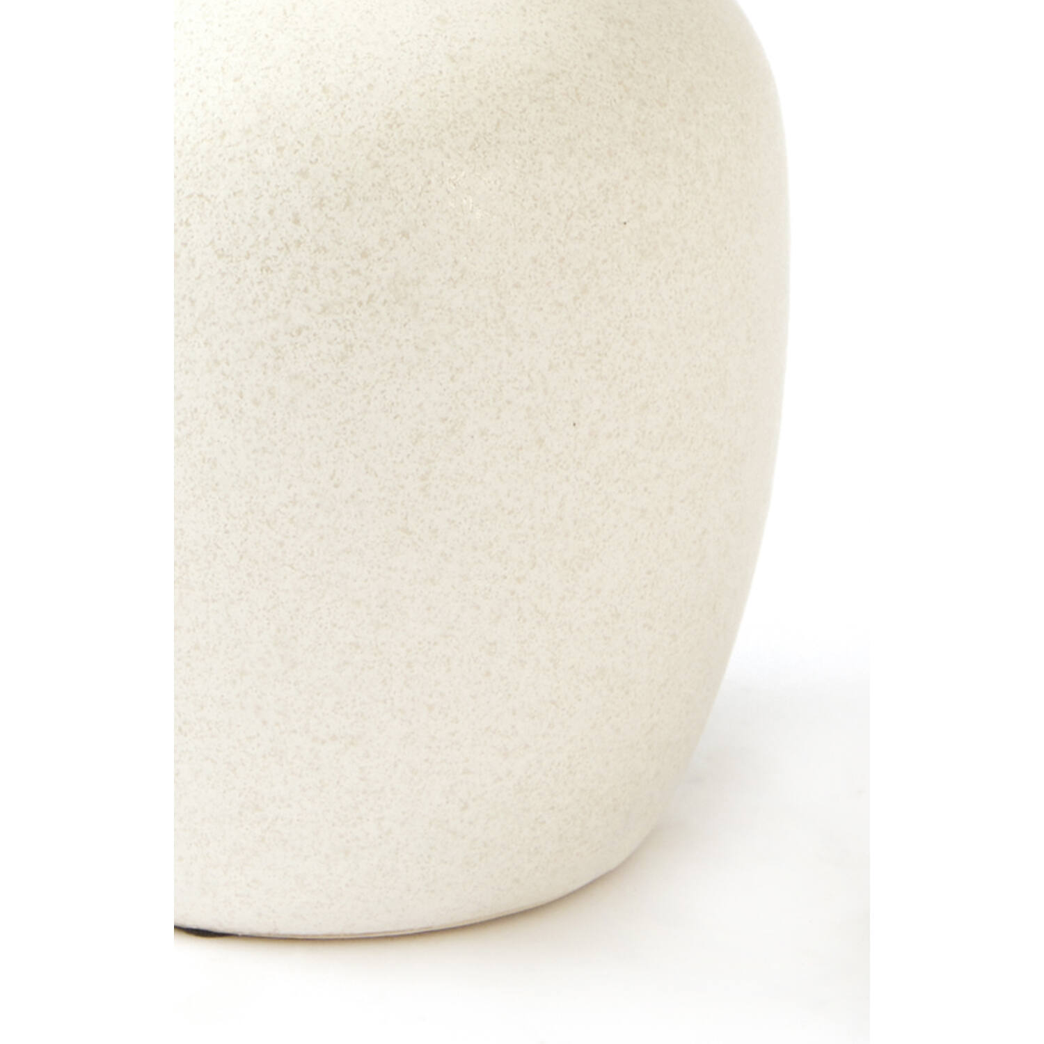 Vase deco Ø14x21 cm MARILLO ceramics cream