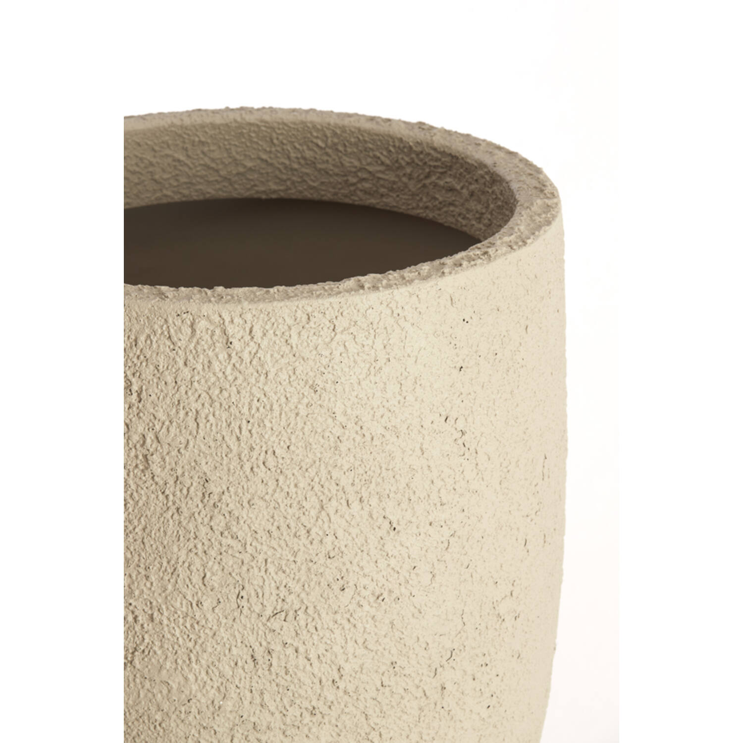 Pot deco S/3 Ø30x46+Ø40x55+Ø52x71 cm SIROLO sand