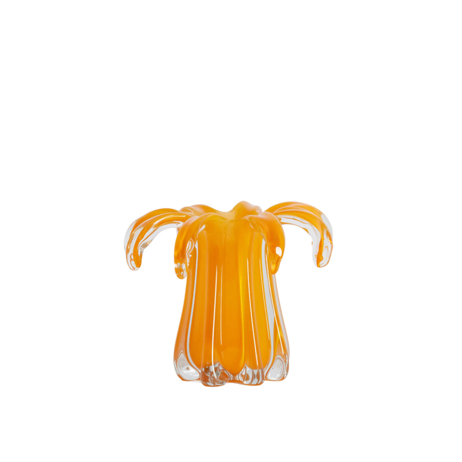 Vase Ø22x17 cm AVENIA glass orange