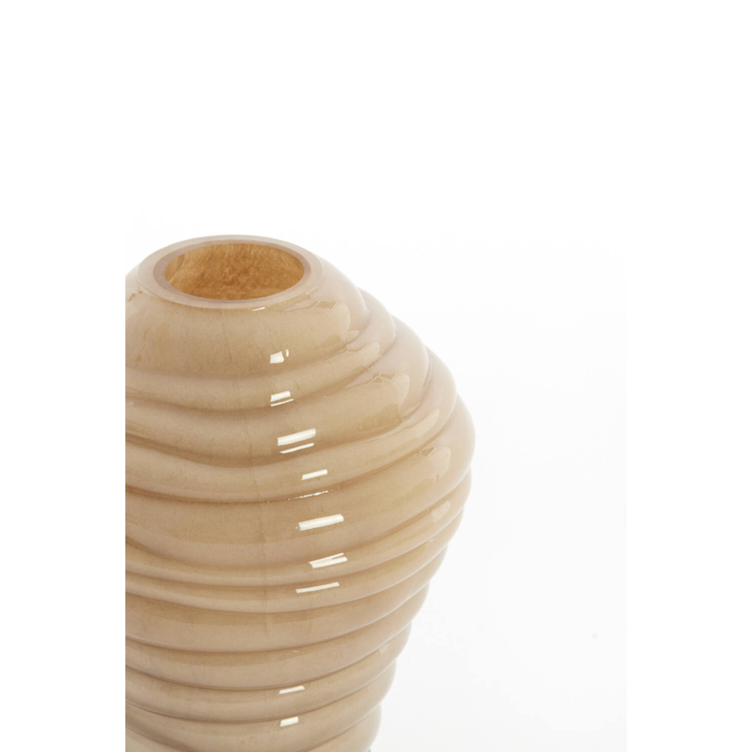 Vase Ø13x18 cm FENLOR glass sand