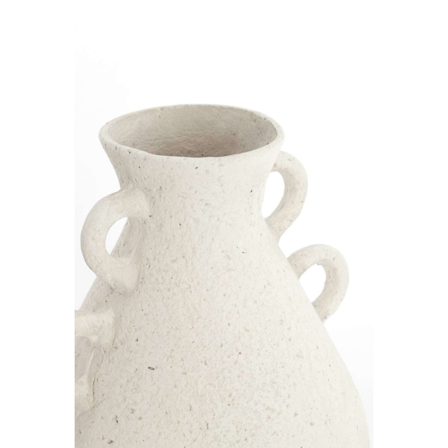 Vase deco Ø26x30 cm ZEPHAN matt cream