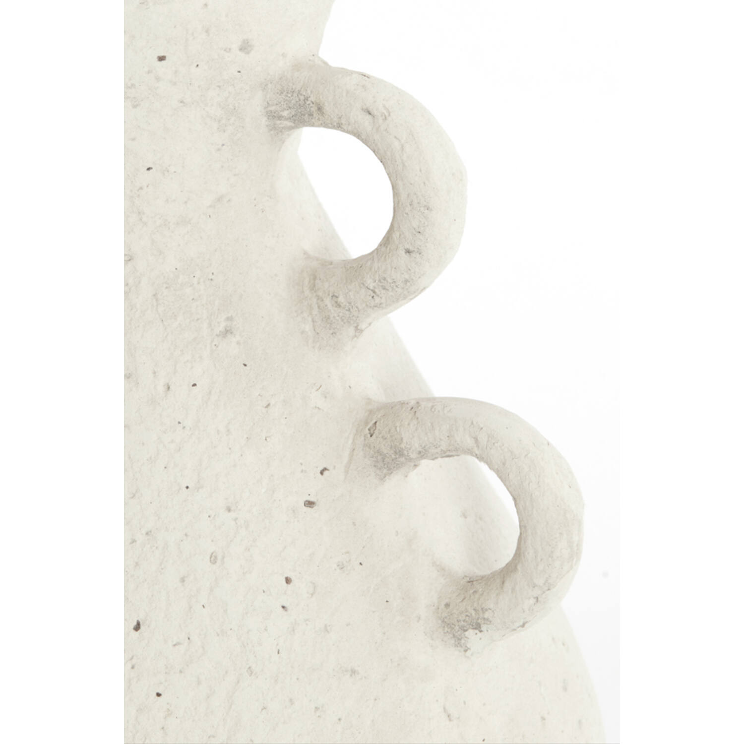 Vase deco Ø26x30 cm ZEPHAN matt cream