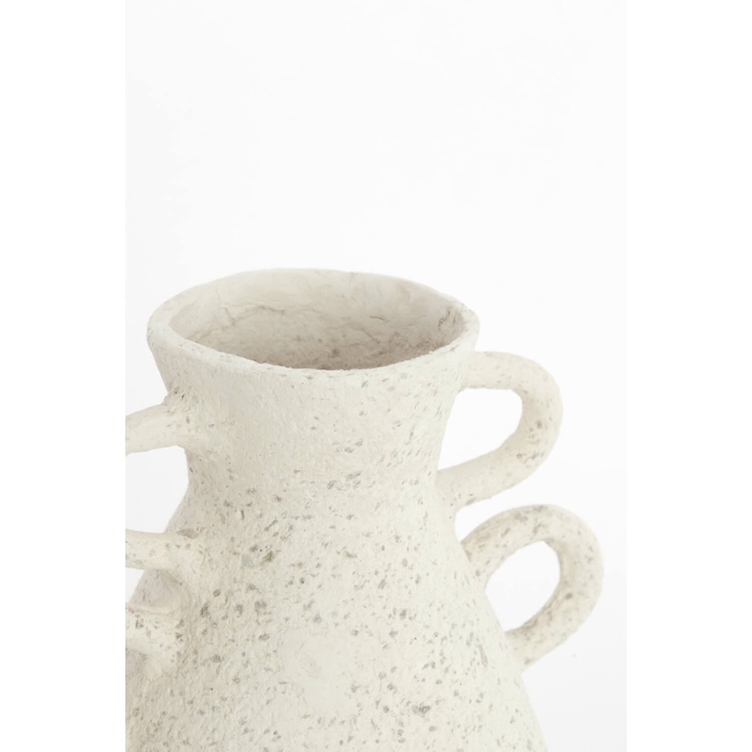 Vase deco Ø28,5x35 cm ZEPHAN matt cream