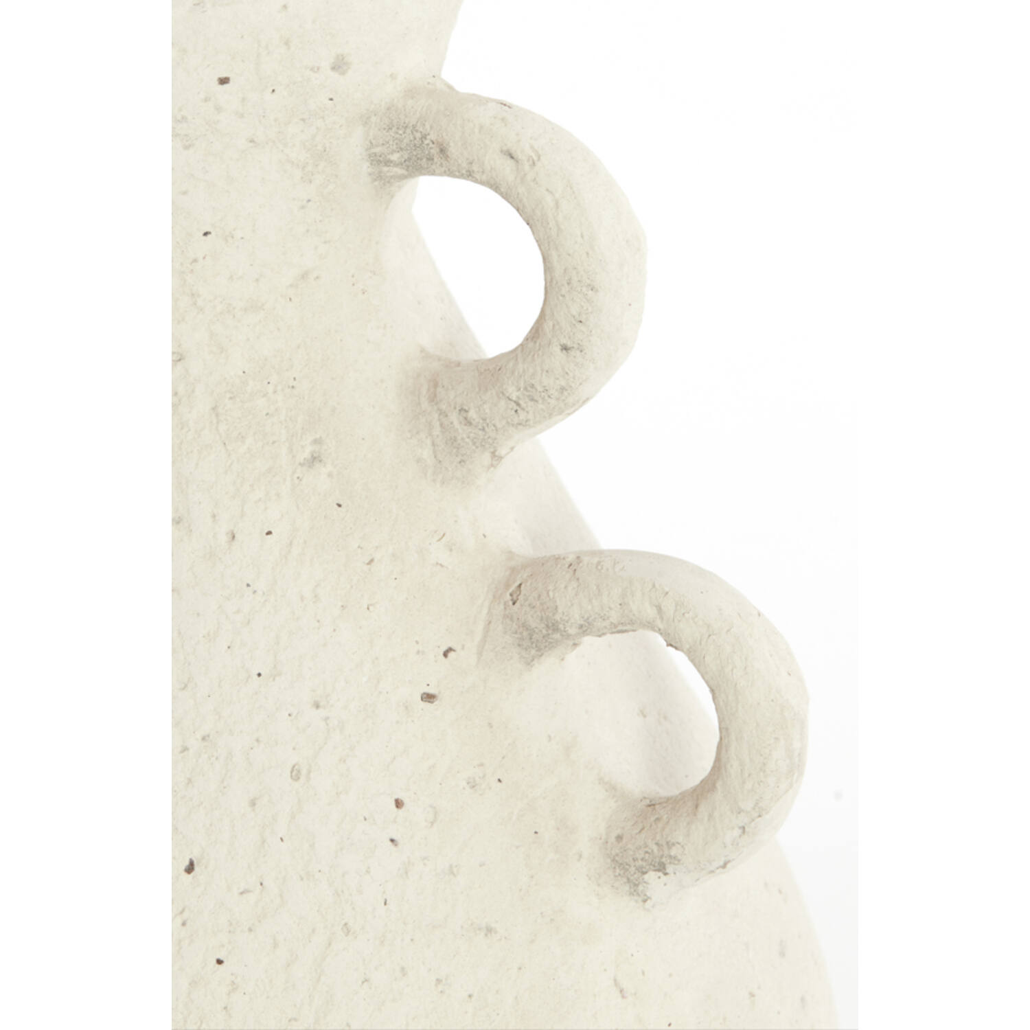 Vase deco Ø28,5x35 cm ZEPHAN matt cream
