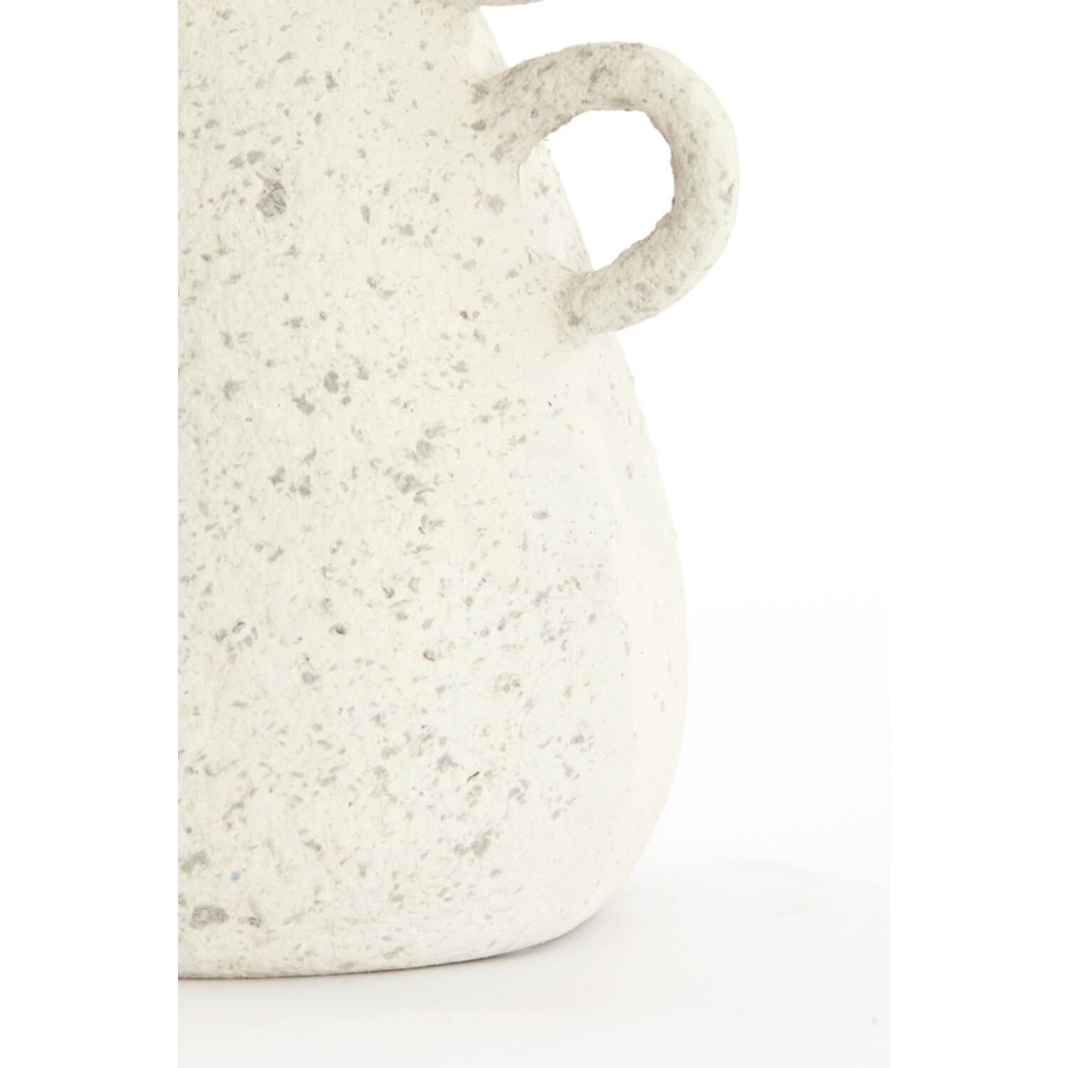 Vase deco Ø28,5x35 cm ZEPHAN matt cream
