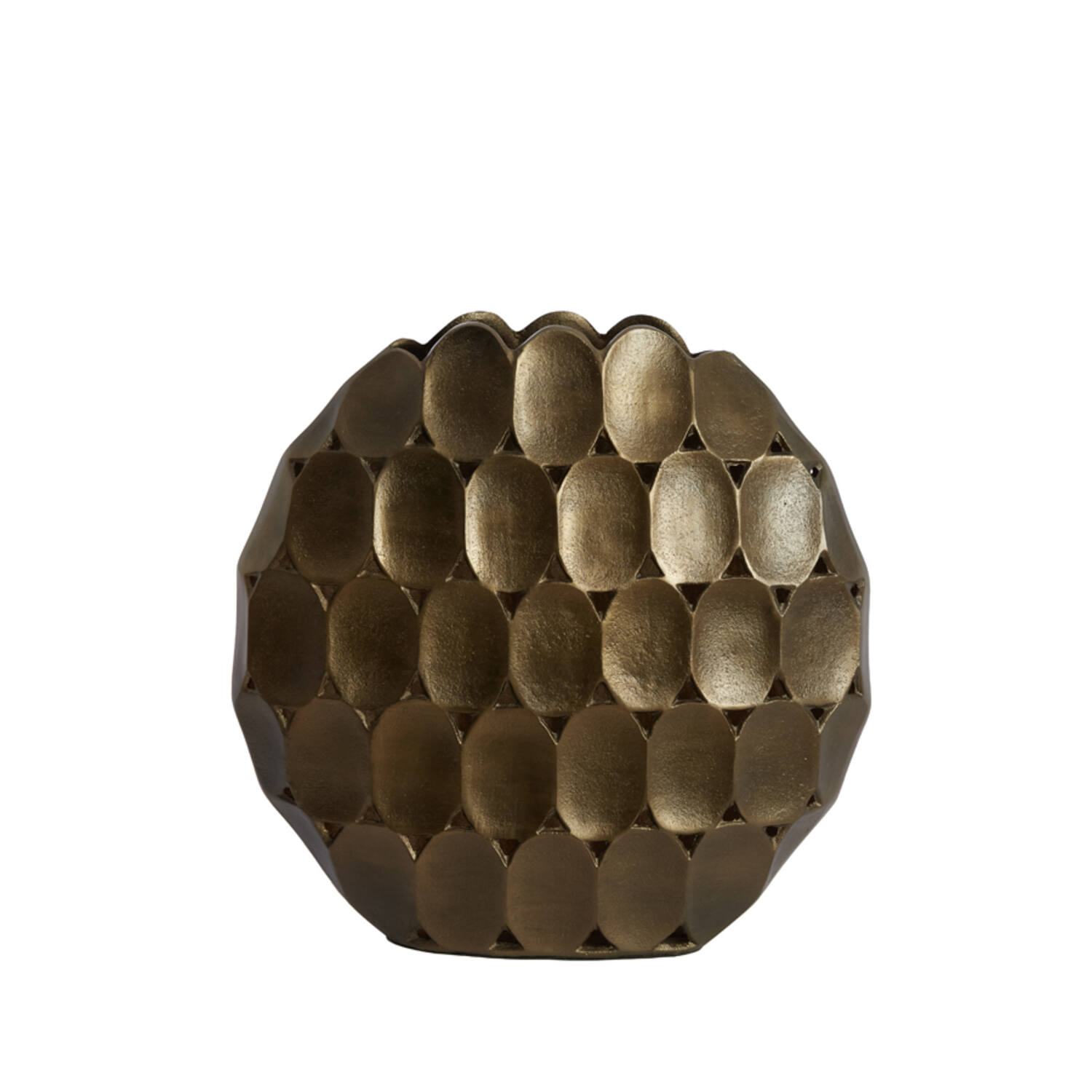 Vase deco 40x11x41 cm ORLAN gold