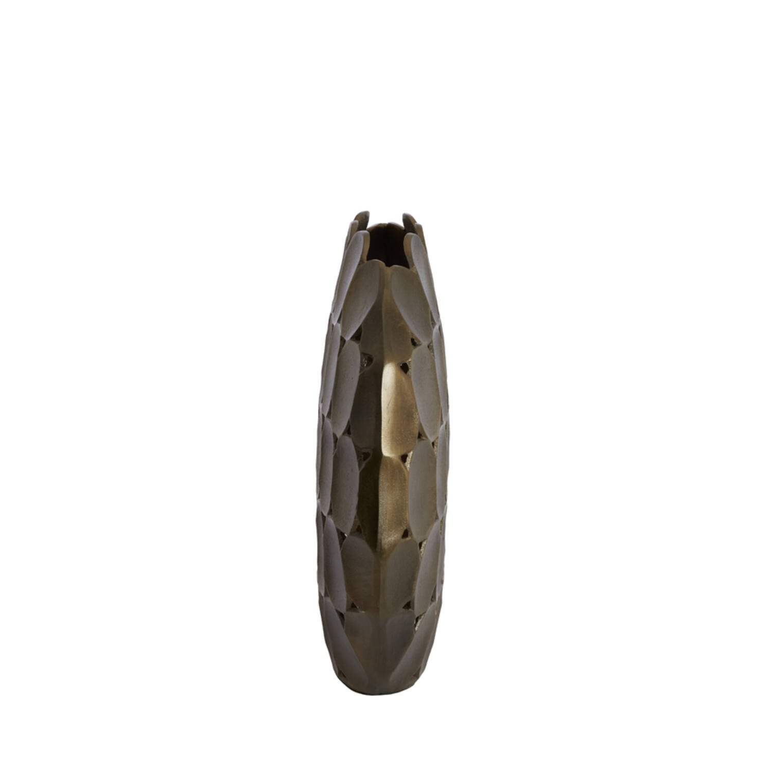 Vase deco 40x11x41 cm ORLAN gold