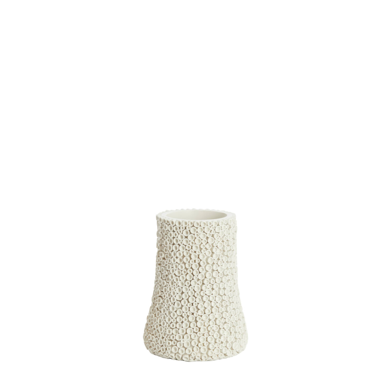 Vase deco Ø20x26 cm OLVERA cream