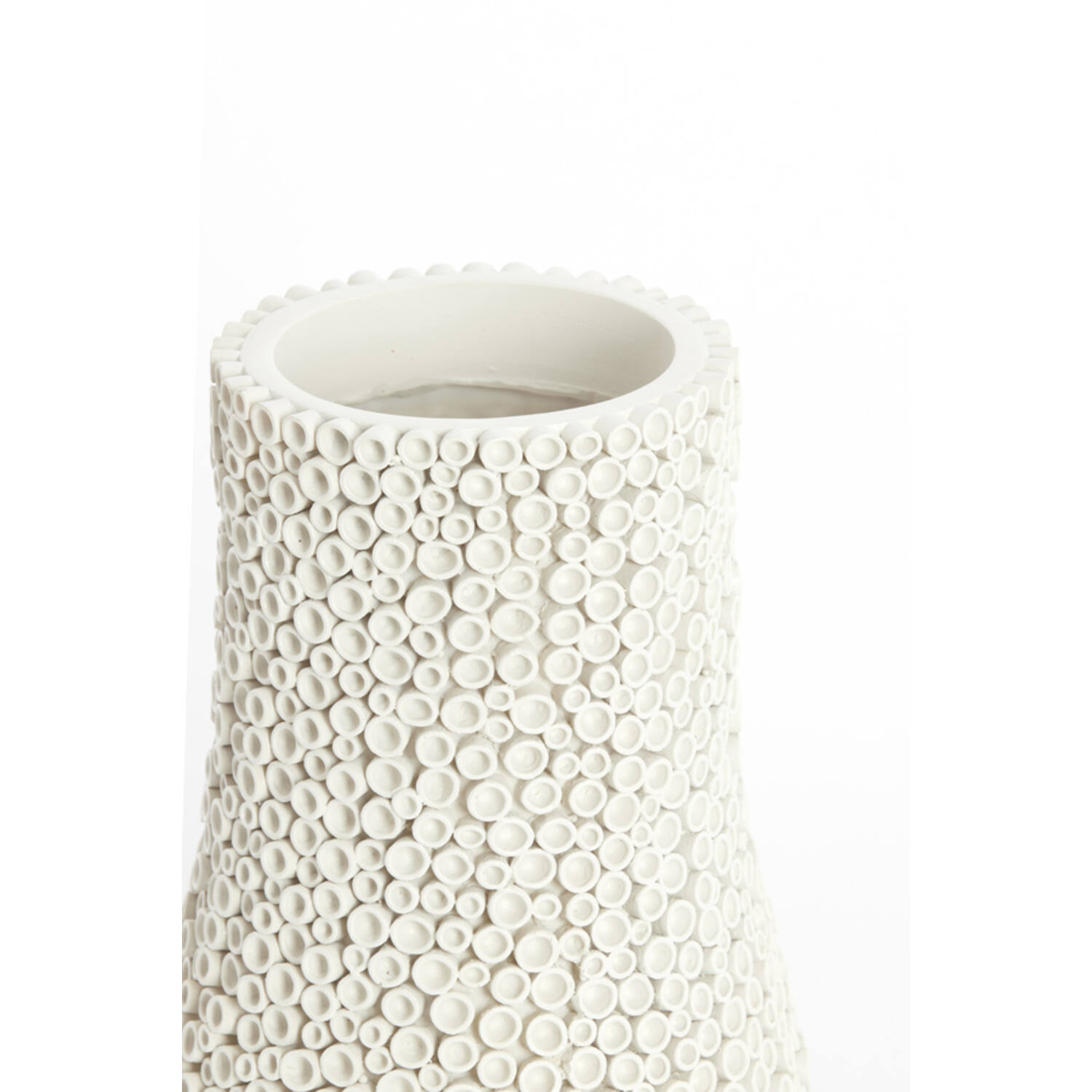 Vase deco Ø20x26 cm OLVERA cream