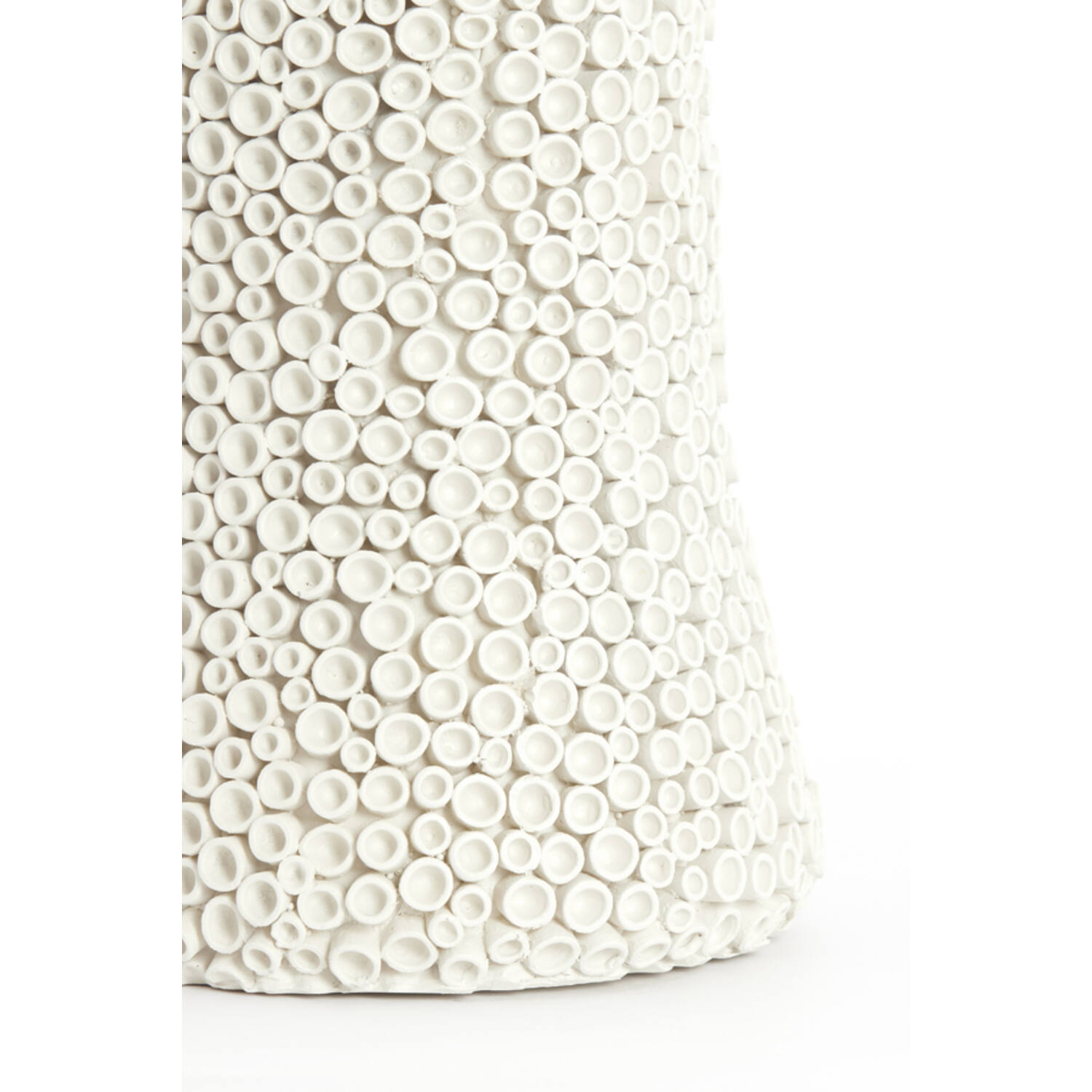 Vase deco Ø20x26 cm OLVERA cream