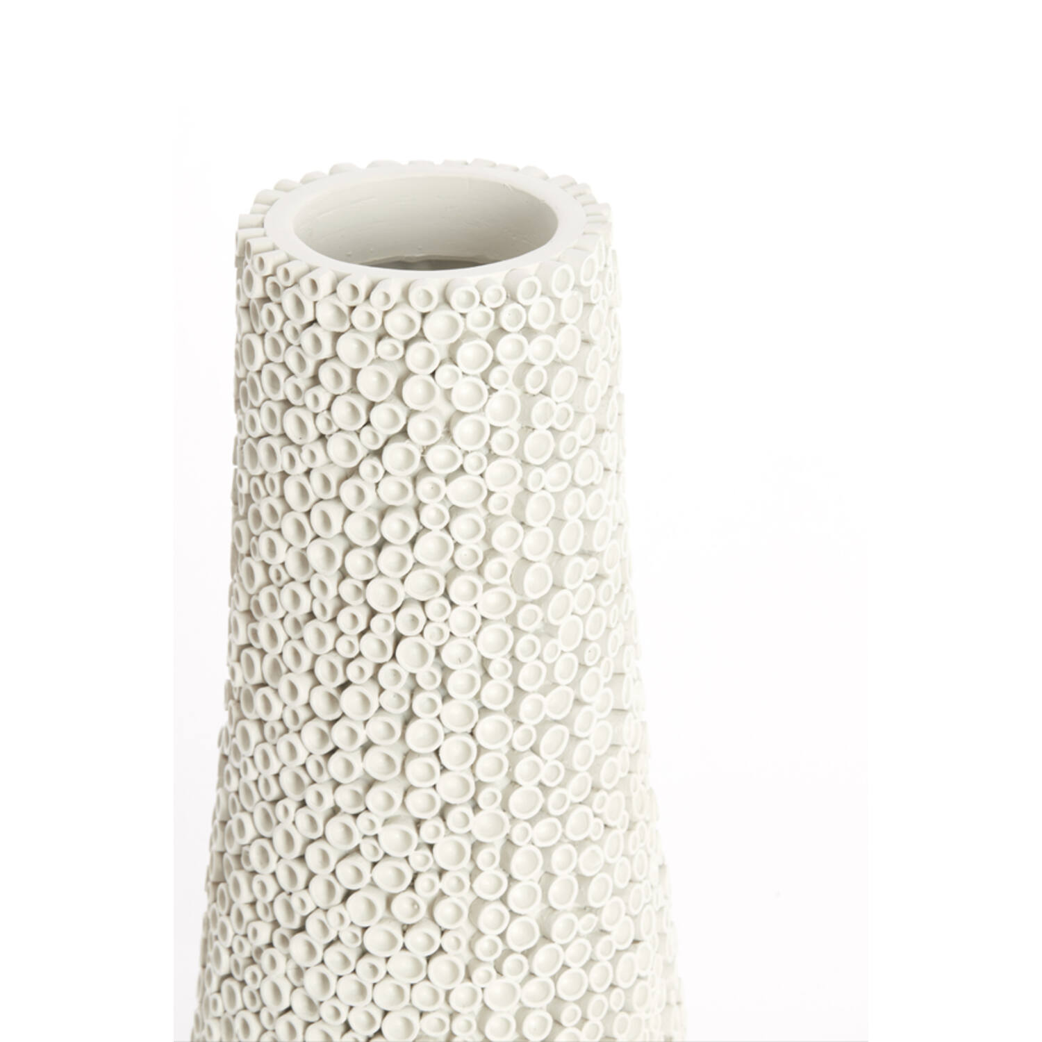 Vase deco Ø28x21 cm OLVERA cream