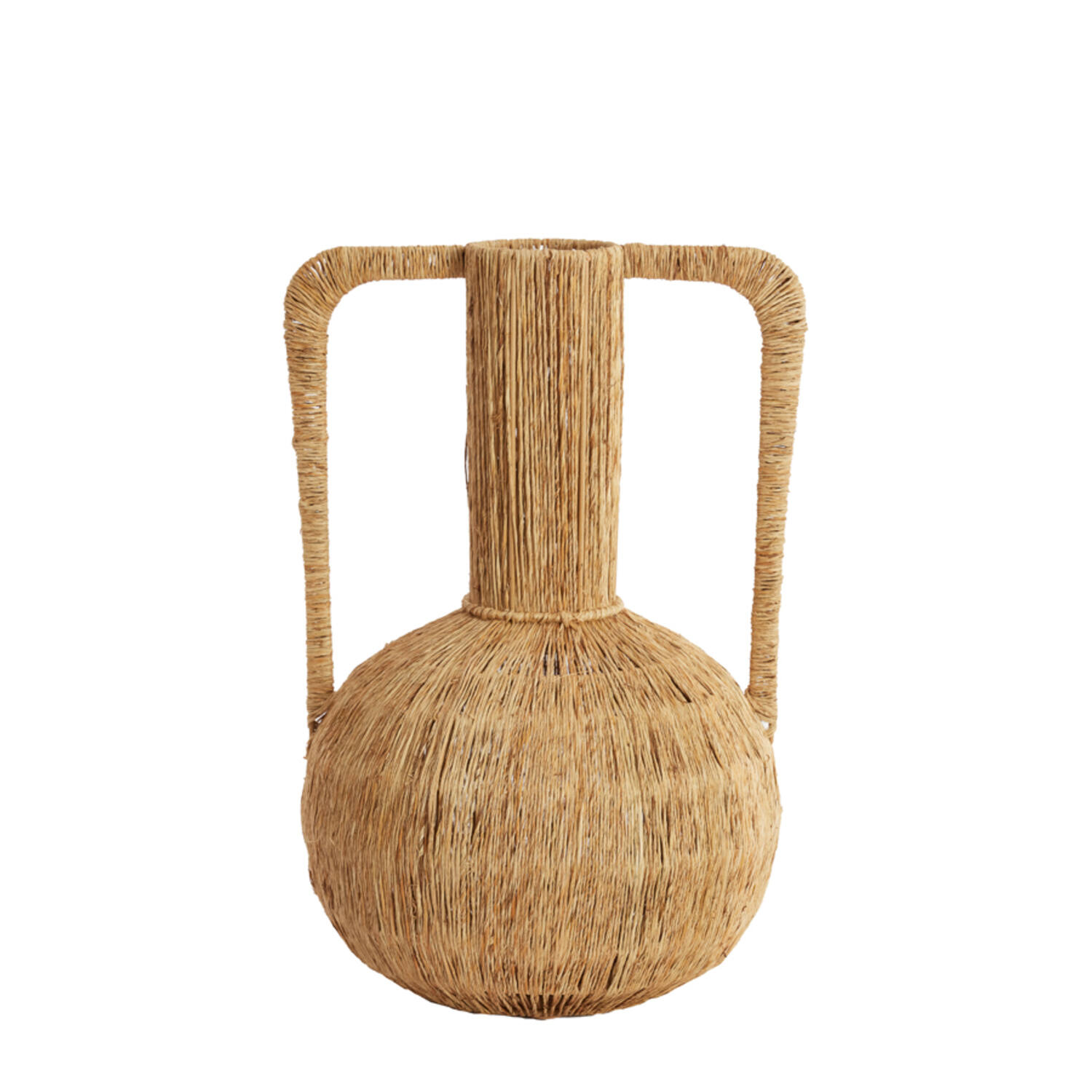 Vase deco Ø30x46 cm BLENZA jute natural