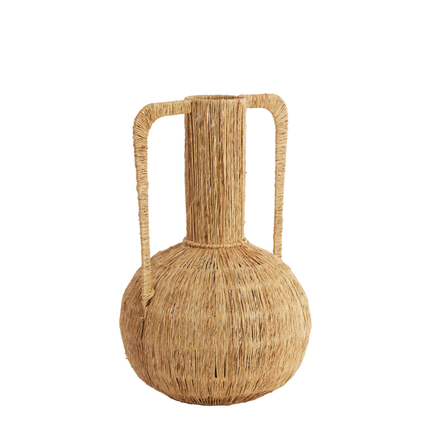 Vase deco Ø30x46 cm BLENZA jute natural