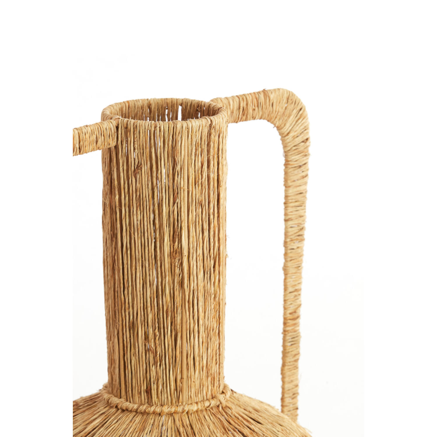 Vase deco Ø30x46 cm BLENZA jute natural
