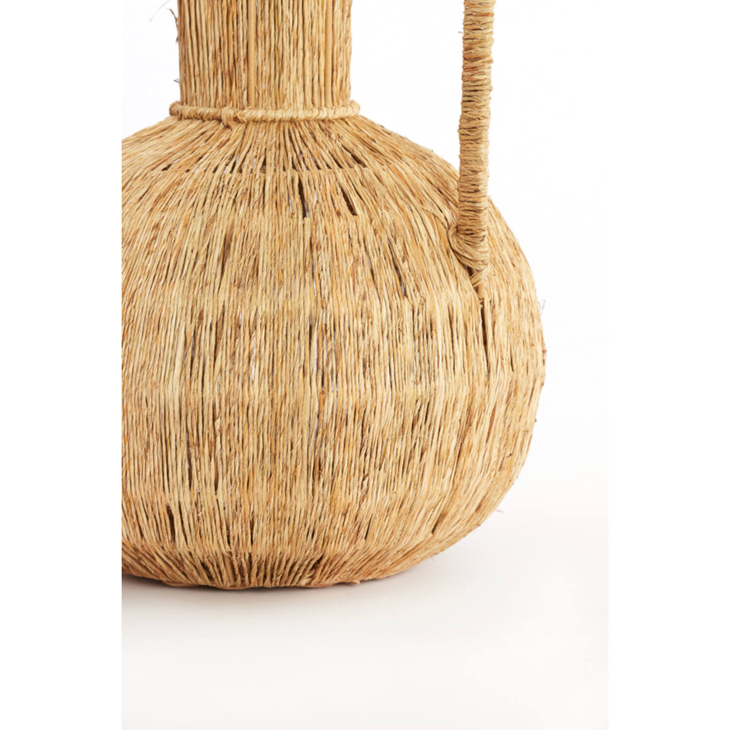 Vase deco Ø30x46 cm BLENZA jute natural
