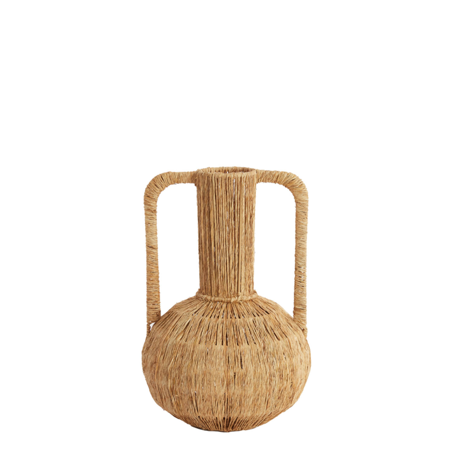 Vase deco Ø24x37 cm BLENZA jute natural