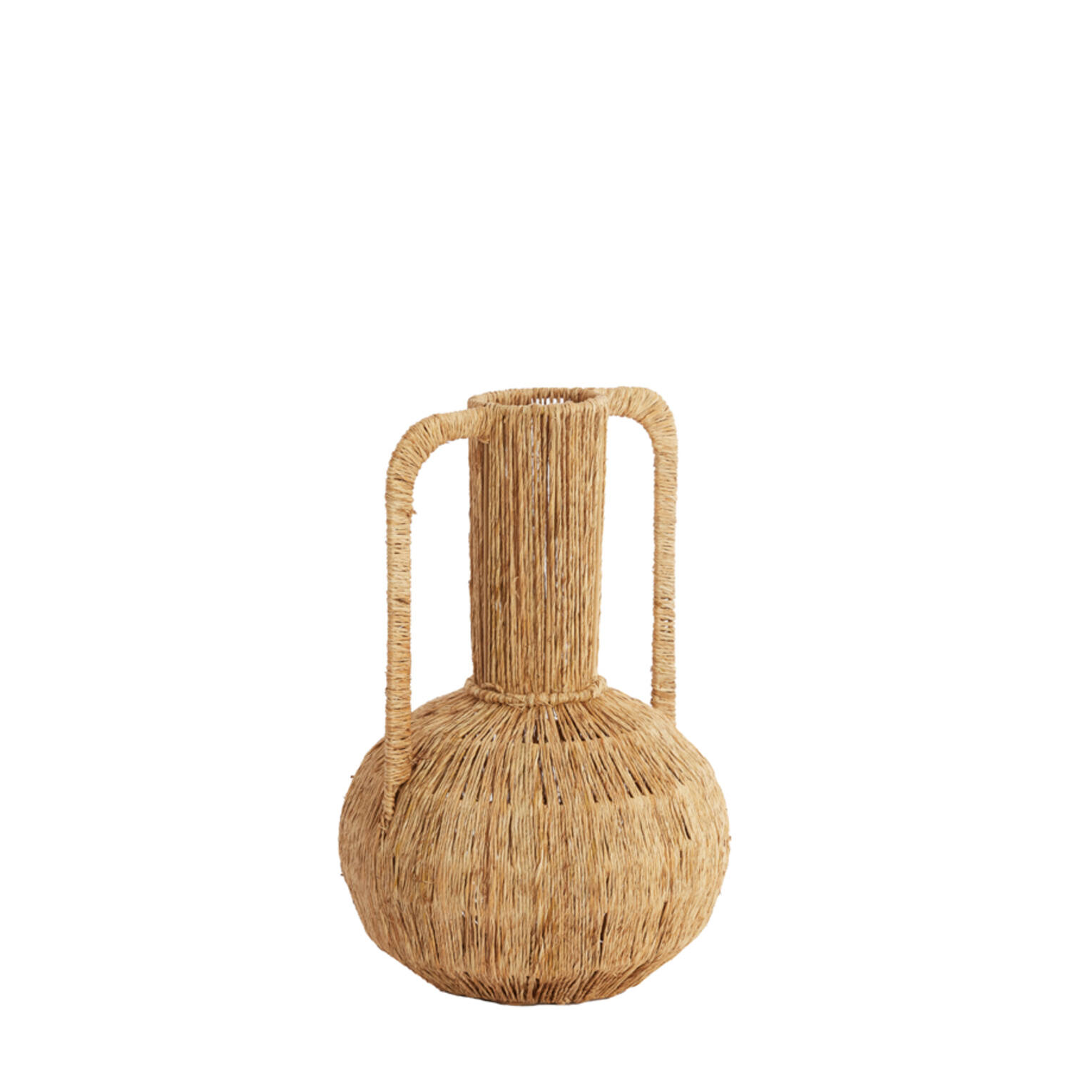 Vase deco Ø24x37 cm BLENZA jute natural
