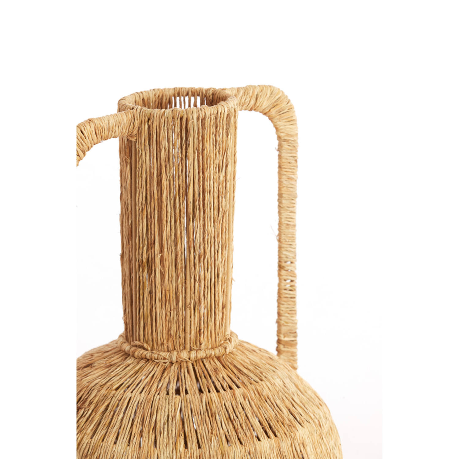 Vase deco Ø24x37 cm BLENZA jute natural