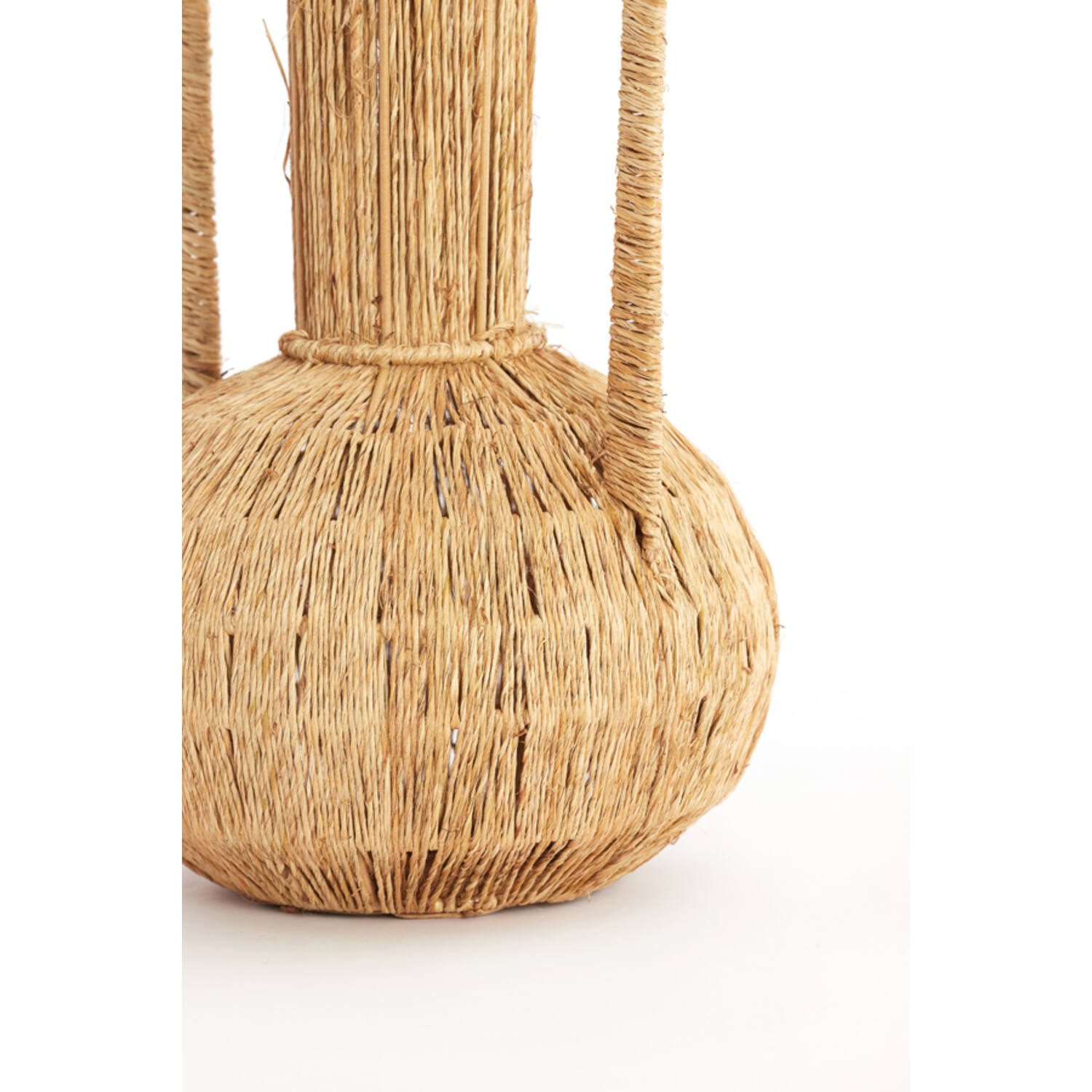 Vase deco Ø24x37 cm BLENZA jute natural