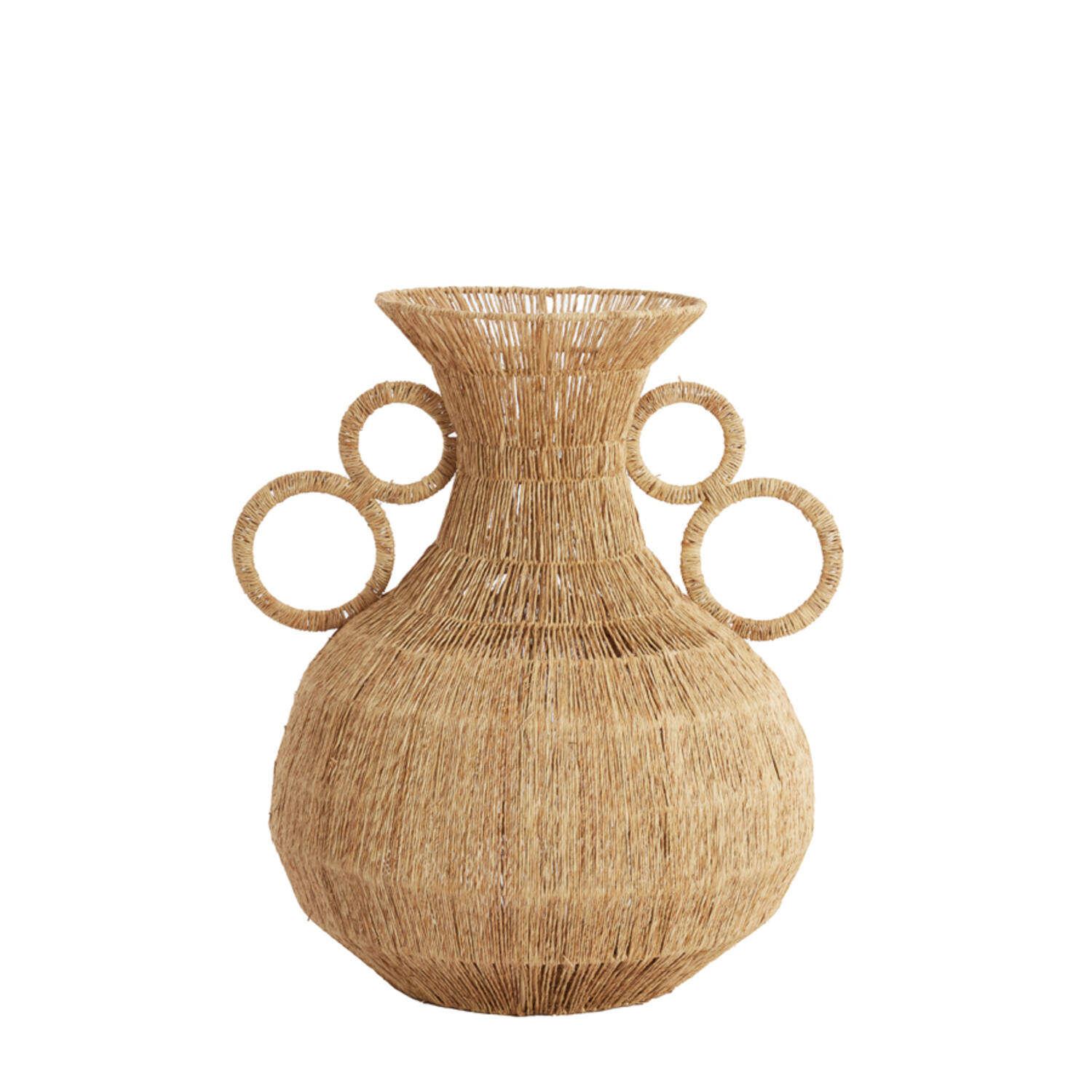 Vase deco Ø43x54 cm BRISA jute natural