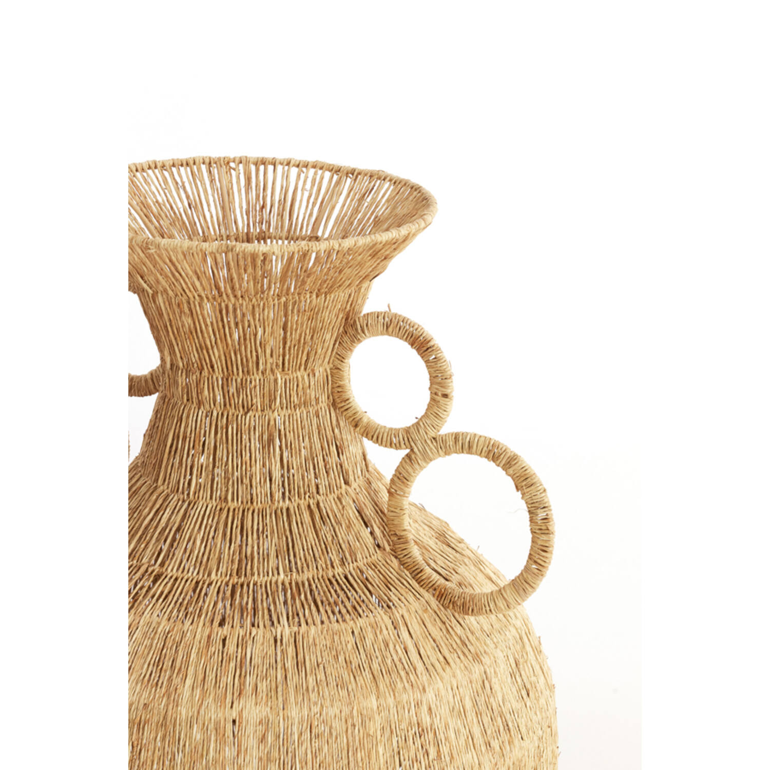 Vase deco Ø43x54 cm BRISA jute natural