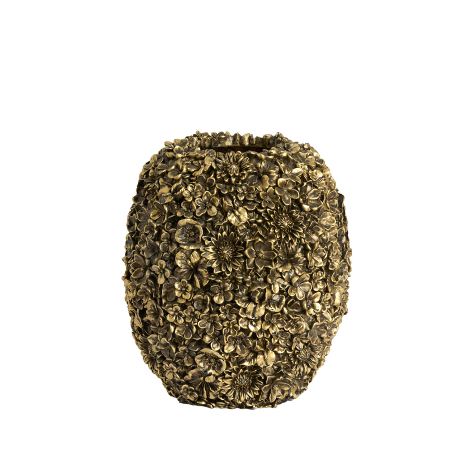 Vase deco Ø27x30,5 cm VIOLETA bronze