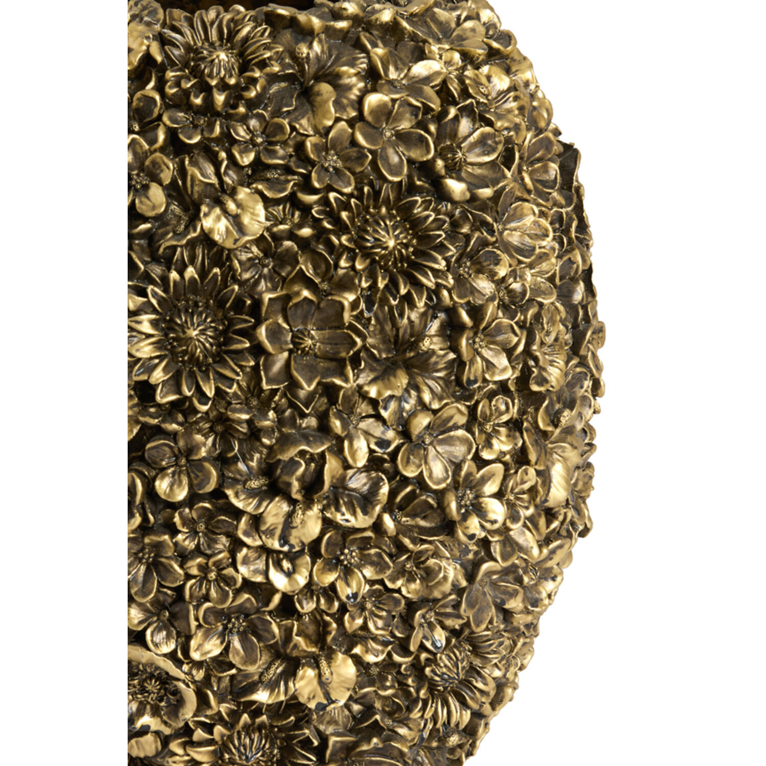 Vase deco Ø27x30,5 cm VIOLETA bronze