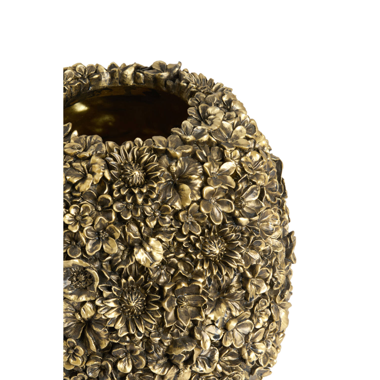 Vase deco Ø17x20 cm VIOLETA bronze