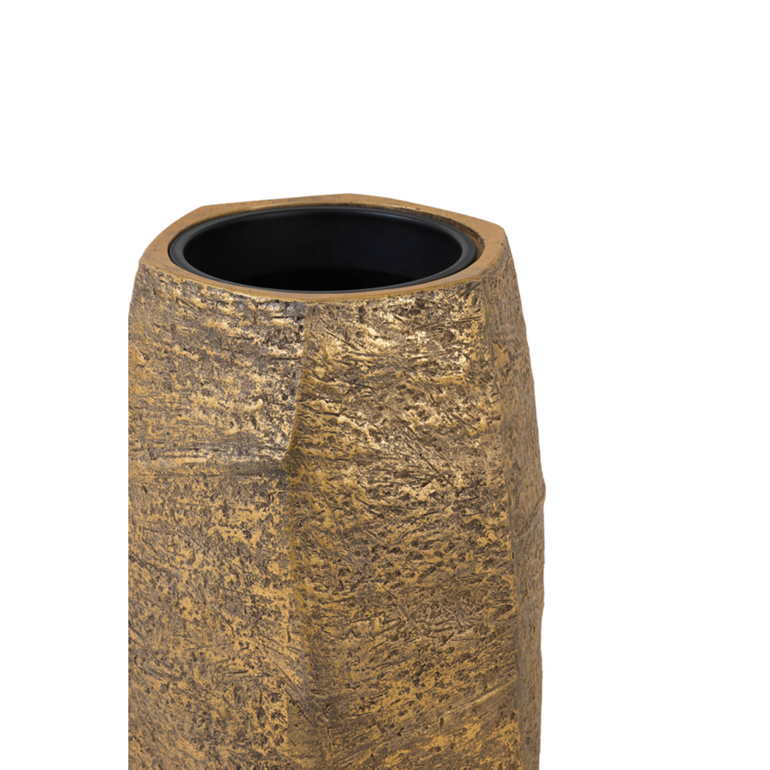 Pot deco 50x47x88 cm AGELO antique gold