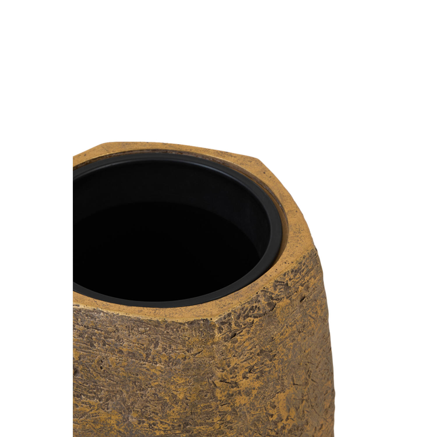 Pot deco 50x47x88 cm AGELO antique gold